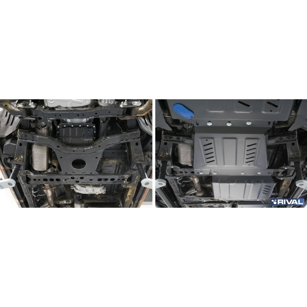 PROTECCIÓN CAJA CAMBIOS ACERO 3 MM NISSAN NAVARA D23 D40 PATHFINDER R51 RIVAL