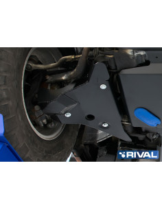 PROTECCIÓN BRAZOS DELANT. ACERO 3 MM NISSAN NAVARA D23 RIVAL 2