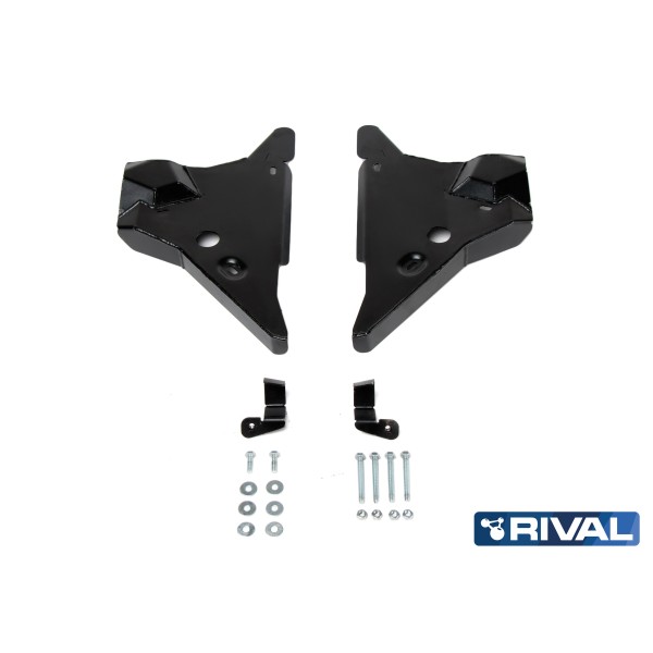 PROTECCIÓN BRAZOS DELANT. ACERO 3 MM NISSAN NAVARA D23 RIVAL