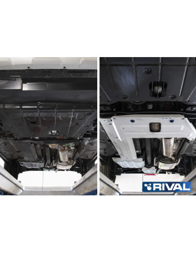 PROTECCIÓN DIFERENCIAL 4 MM DACIA DUSTER I, II RIVAL