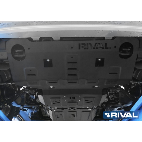 PROTECCIÓN RADIADOR + MOTOR ACERO 3 MM TOYOTA HILUX REVO RIVAL