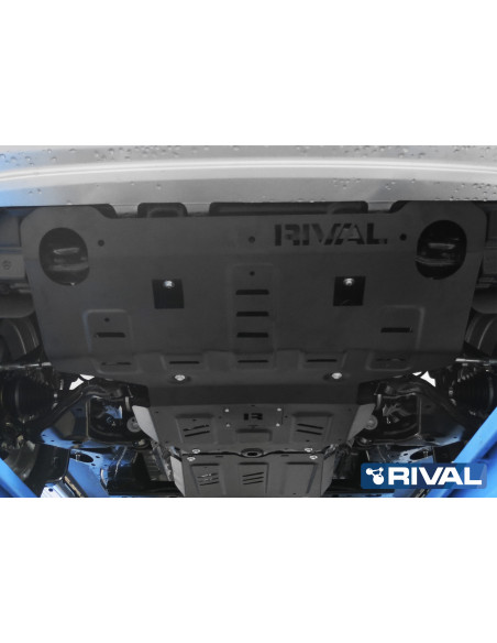 PROTECCIÓN RADIADOR + MOTOR ACERO 3 MM TOYOTA HILUX REVO RIVAL