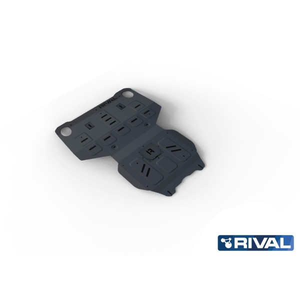 PROTECCIÓN RADIADOR + MOTOR ACERO 3 MM TOYOTA HILUX REVO RIVAL