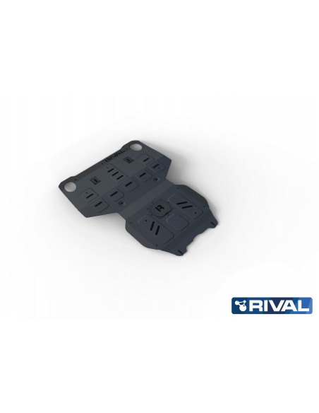 PROTECCIÓN RADIADOR + MOTOR ACERO 3 MM TOYOTA HILUX REVO RIVAL