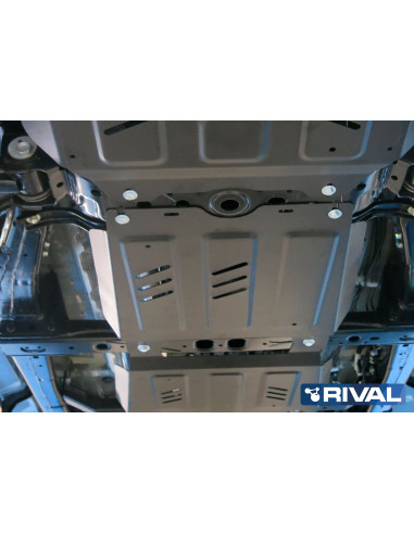 PROTECCIÓN CAJA CAMBIOS ACERO 3 MM TOYOTA HILUX REVO RIVAL