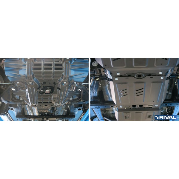 PROTECCIÓN CAJA CAMBIOS ACERO 3 MM TOYOTA HILUX REVO RIVAL
