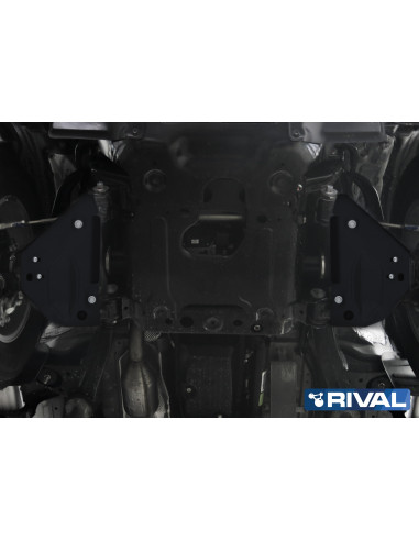 PROTECCIÓN BRAZOS DELANT. ACERO 3 MM TOYOTA HILUX REVO RIVAL