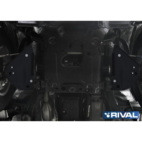 PROTECCIÓN BRAZOS DELANT. ACERO 3 MM TOYOTA HILUX REVO RIVAL