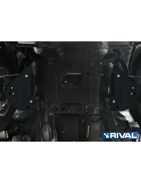 PROTECCIÓN BRAZOS DELANT. ACERO 3 MM TOYOTA HILUX REVO RIVAL
