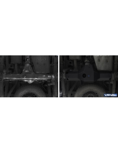 PROTECCIÓN DIFERENCIAL ACERO 3 MM TOYOTA HILUX REVO RIVAL