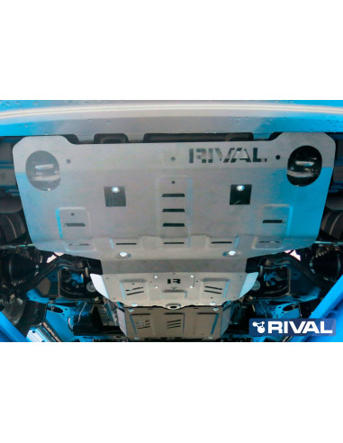 PROTECCIÓN RADIADOR + MOTOR 4 MM TOYOTA HILUX REVO RIVAL