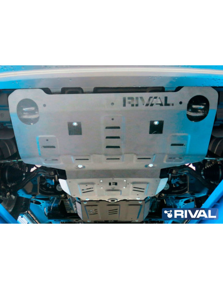PROTECCIÓN RADIADOR + MOTOR 4 MM TOYOTA HILUX REVO RIVAL
