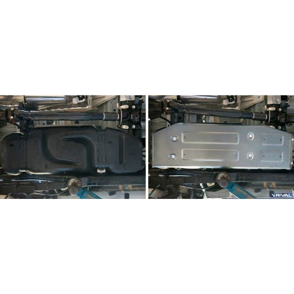 PROTECCIÓN DEPÓSITO COMBUSTIBLE 4 MM TOYOTA HILUX REVO RIVAL