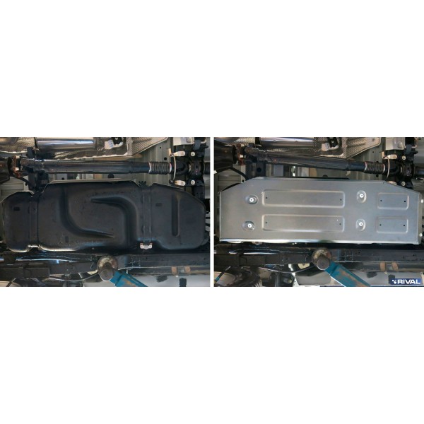 PROTECCIÓN DEPÓSITO COMBUSTIBLE 6 MM TOYOTA HILUX REVO RIVAL