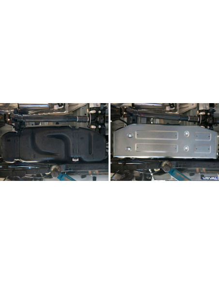 PROTECCIÓN DEPÓSITO COMBUSTIBLE 6 MM TOYOTA HILUX REVO RIVAL
