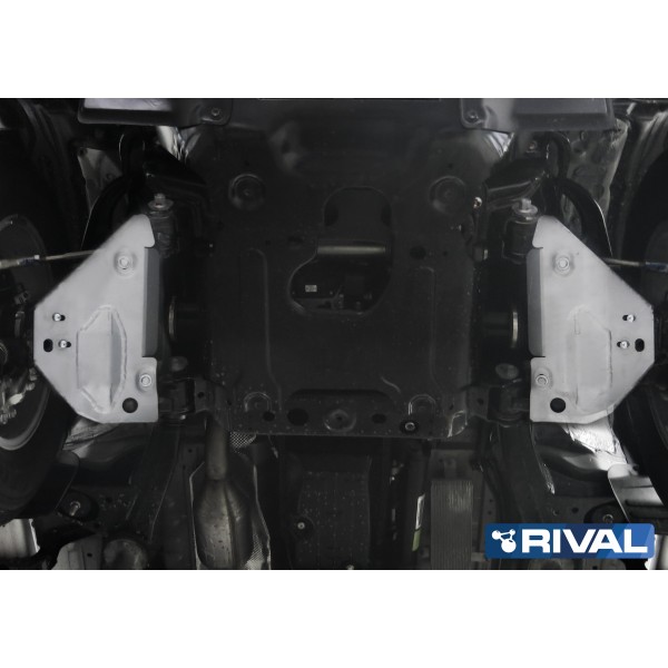 PROTECCIÓN BRAZOS DELANT. 6 MM TOYOTA HILUX REVO RIVAL