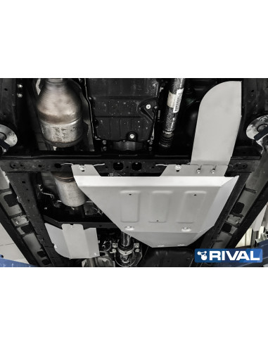 PROTECCIÓN CAJA TRANSFER+ADBLUE+SENSOR OXÍGENO 4 MM TOYOTA HILUX REVO RIVAL