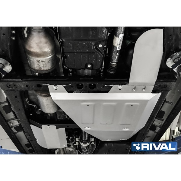 PROTECCIÓN CAJA TRANSFER+ADBLUE+SENSOR OXÍGENO 4 MM TOYOTA HILUX REVO RIVAL