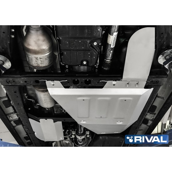 PROTECCIÓN CAJA TRANSFER+ADBLUE+SENSOR OXÍGENO 6 MM TOYOTA HILUX REVO RIVAL