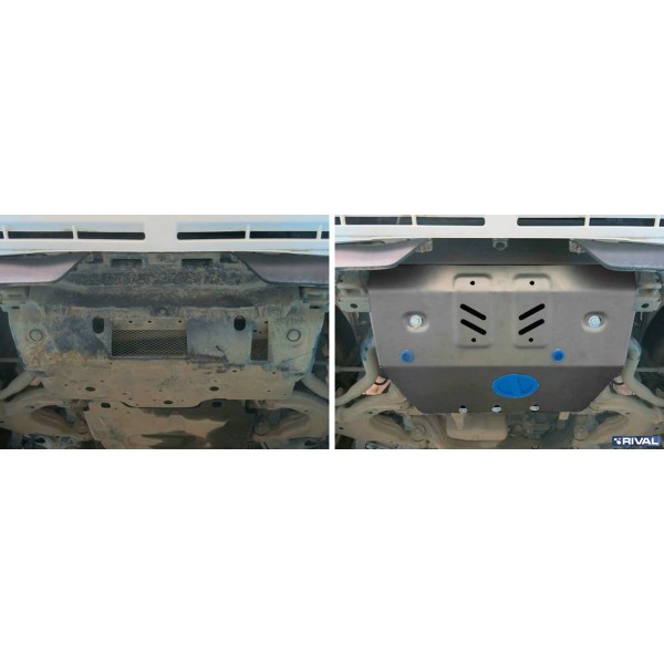 PROTECCIÓN MOTOR (PIEZA 1) 6 MM TOYOTA LAND CRUISER 150 / PRADO J15 RIVAL