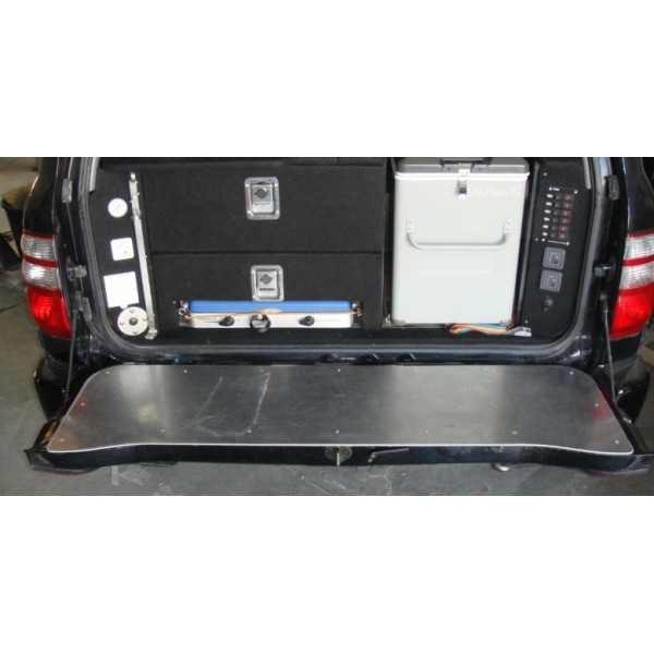 PLANCHA ALUMINIO PORTON TRASERO HDJ-100