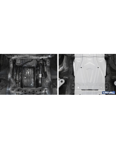 PROTECCIÓN CAJA CAMBIOS 4 MM MITSUBISHI L200 / TRITON KL RIVAL