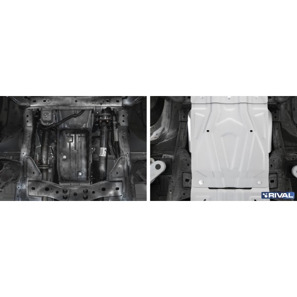 PROTECCIÓN CAJA CAMBIOS 4 MM MITSUBISHI L200 / TRITON KL RIVAL