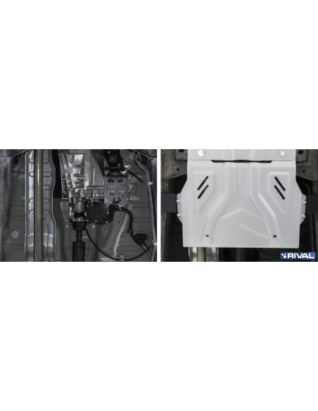 PROTECCIÓN CAJA TRANSFER 4 MM MITSUBISHI L200 / TRITON KL RIVAL