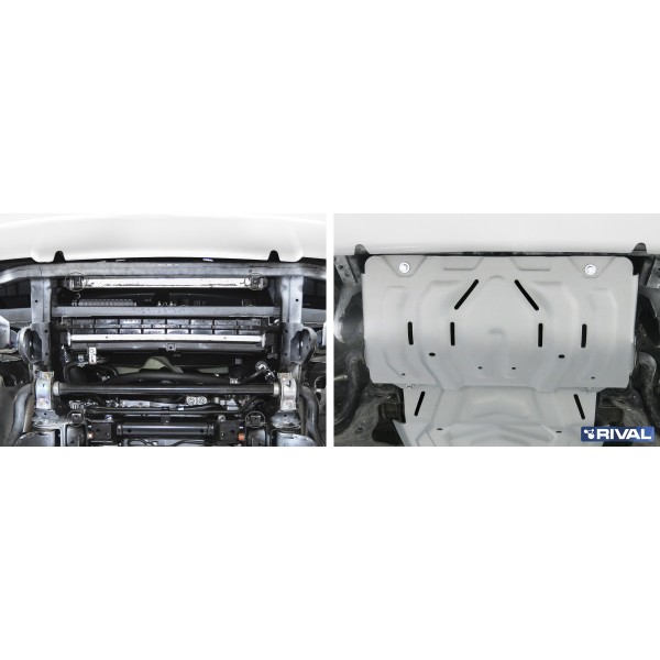 PROTECCIÓN RADIADOR  4 MM MITSUBISHI L200 / TRITON KL RIVAL