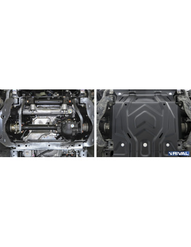 PROTECCIÓN MOTOR 3 MM MITSUBISHI L200 / TRITON KL RIVAL