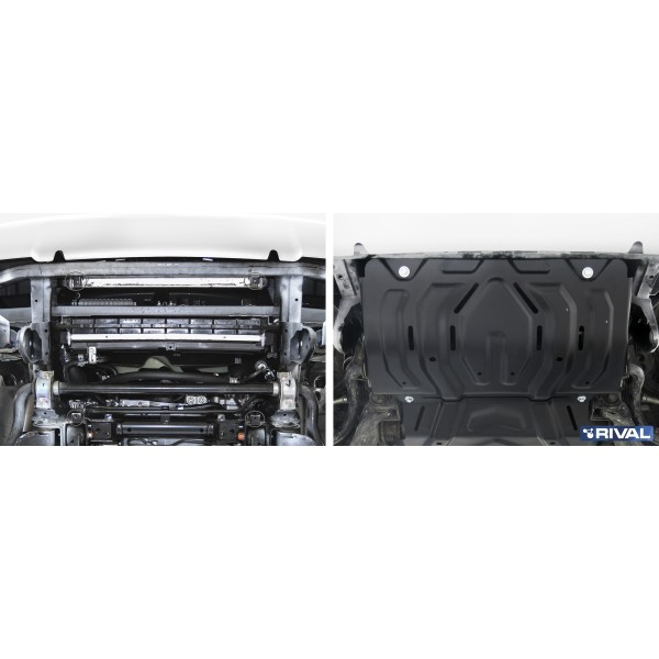 PROTECCIÓN RADIADOR  3 MM MITSUBISHI L200 / TRITON KL RIVAL