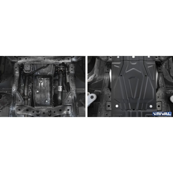 PROTECCIÓN CAJA CAMBIOS 3 MM MITSUBISHI L200 / TRITON KL RIVAL