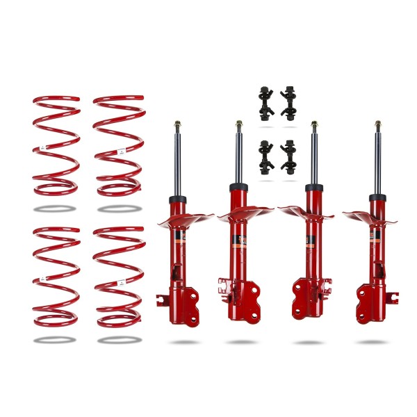 KIT SUSPENSIÓN COMPLETA NISSAN X-TRAIL T-31 (2007/2014) +45mm PEDDERS