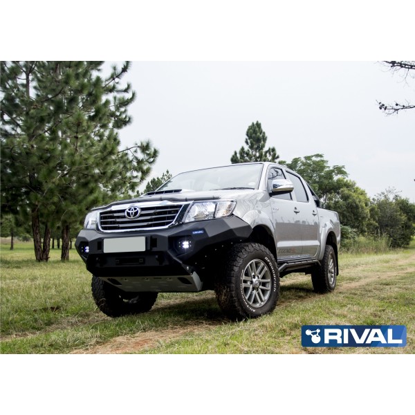 PARACHOQUES DELANTERO ALUMINIO (SIN FAROS) HILUX VIGO TOYOTA RIVAL