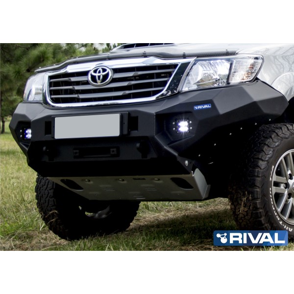 PARACHOQUES DELANTERO ALUMINIO (SIN FAROS) HILUX VIGO TOYOTA RIVAL