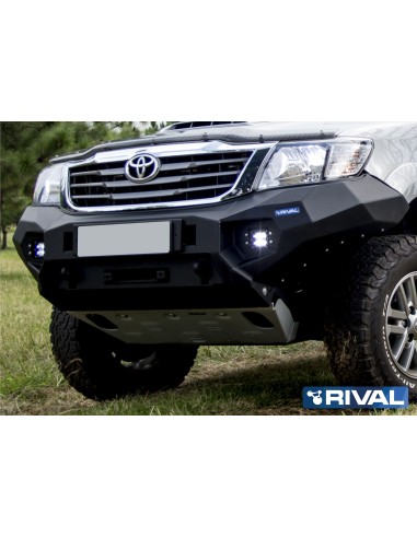 PARACHOQUES DELANTERO ALUMINIO (SIN FAROS) HILUX VIGO TOYOTA RIVAL