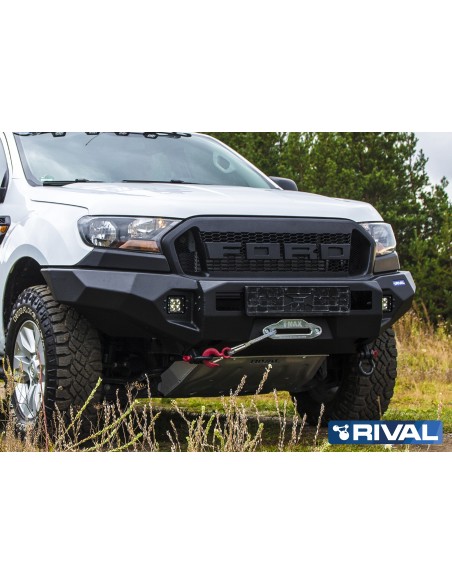 PARACHOQUES DELANTERO ALUMINIO (SIN FAROS) FORD RANGER PX RIVAL