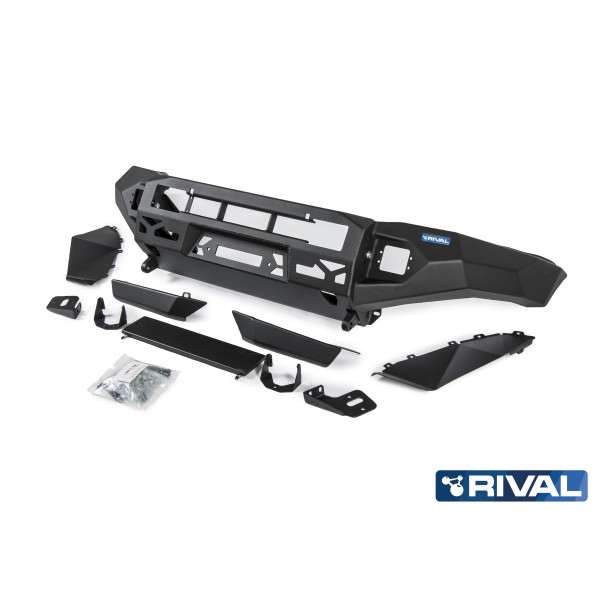 PARACHOQUES DELANTERO ALUMINIO (SIN FAROS) FORD RANGER PX RIVAL