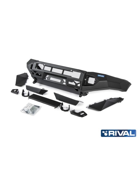 PARACHOQUES DELANTERO ALUMINIO (SIN FAROS) FORD RANGER PX RIVAL