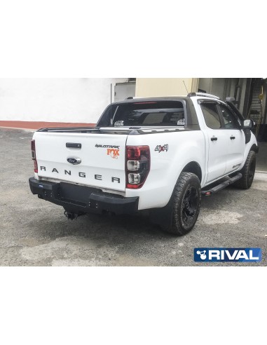 PARACHOQUES TRASERO ALUMINIO (SIN FAROS) FORD RANGER PX RIVAL