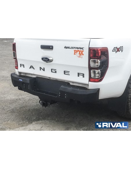 PARACHOQUES TRASERO ALUMINIO (SIN FAROS) FORD RANGER PX RIVAL