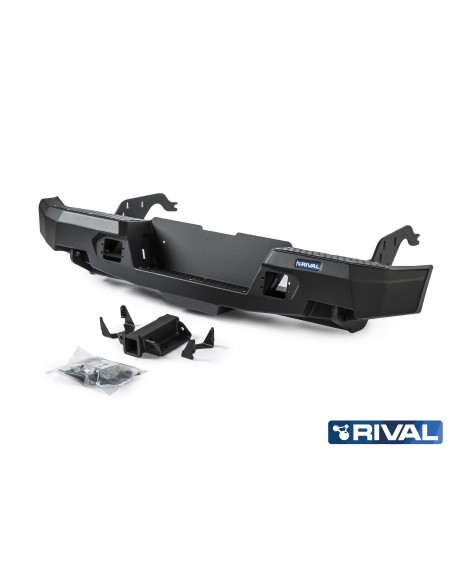 PARACHOQUES TRASERO ALUMINIO (SIN FAROS) FORD RANGER PX RIVAL