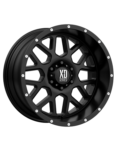 LLANTA KMC XD820 SATIN BLACK 9x20/6x135/6x139.7/ET +18