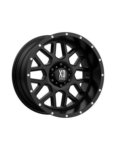 LLANTA KMC XD820 SATIN BLACK 9x20/6x135/6x139.7/ET +18