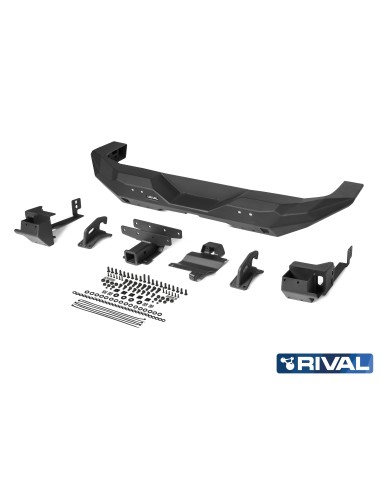 PARACHOQUES TRASERO ALUMINIO JEEP WRANGLER JL RIVAL