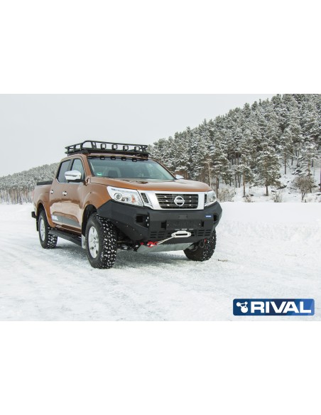 PARACHOQUES DELANTERO ALUMINIO (SIN FAROS) NISSAN NAVARA D23 RIVAL