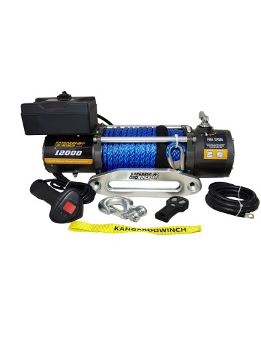 CABRESTANTE WINCH 12K (5440KG) 12V CABLE PLASMA KANGAROO WINCH