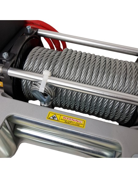 CABRESTANTE WINCH 12K (5440KG) 12V CABLE ACERO KANGAROO WINCH