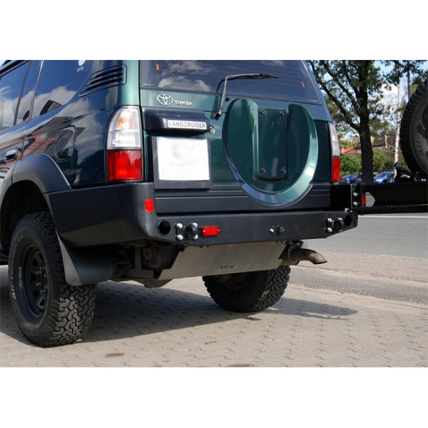 PARACHOQUES TRASERO ACERO REFORZADO J95 TOYOTA LAND CRUISER