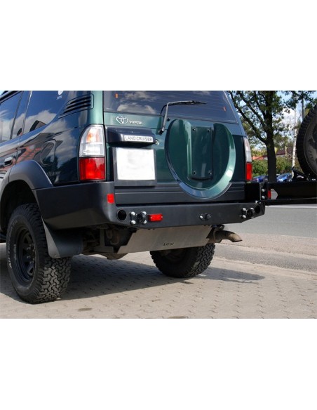PARACHOQUES TRASERO ACERO REFORZADO J95 TOYOTA LAND CRUISER